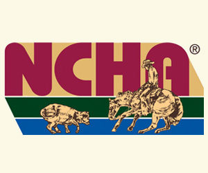 Logo depicting NCHA, the National Cutting Horse Association